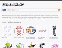 Tablet Screenshot of illustrations.co